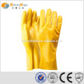 Желтые легкие рабочие перчатки SUNNYHOPE